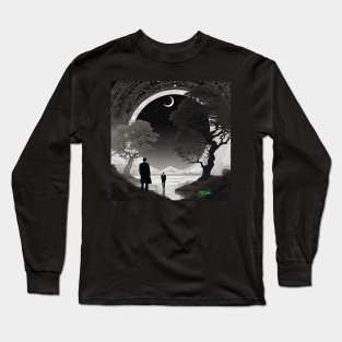 Haunted Dark Worlds  - Magical Odyssey 72 Long Sleeve T-Shirt